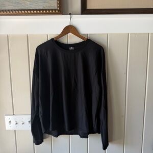 Women’s CALIA by Carrie Underwood Black Long-Sleeve Athletic Shirt, Size XXL